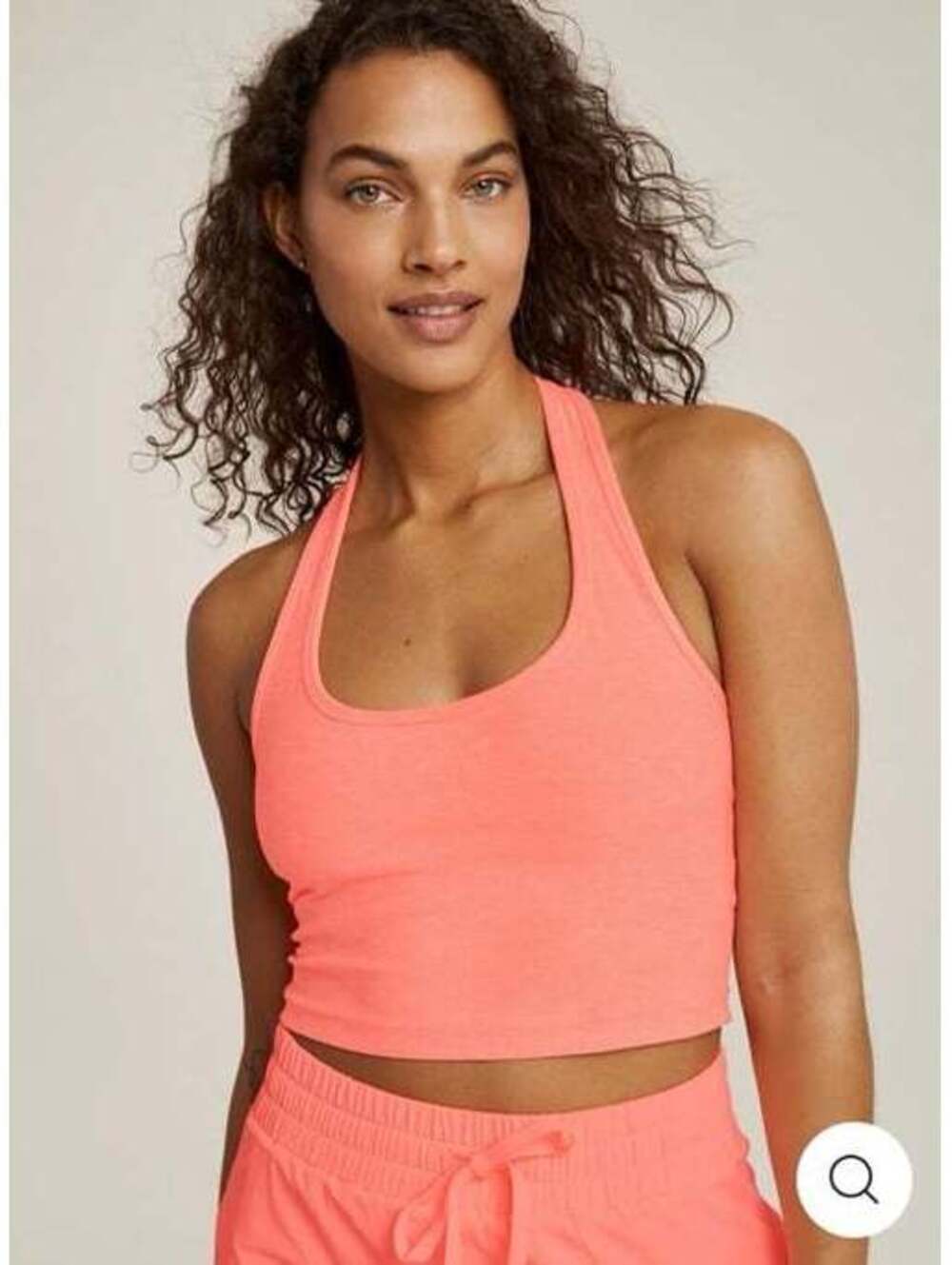Women's beyond yoga Coral Halter Neck